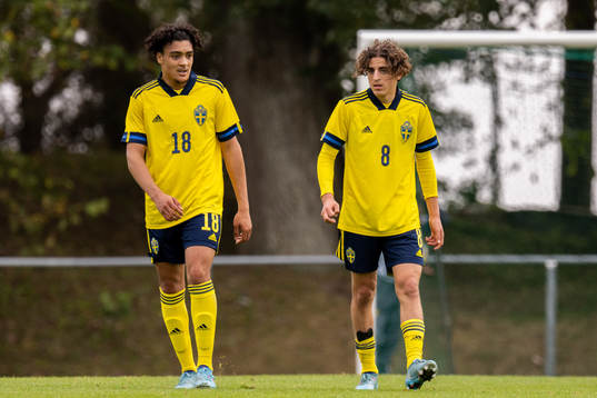 Gideon Granström and Taha Ayari of Sweden