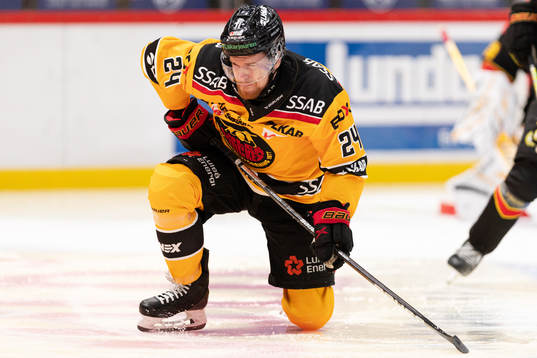 Luleås Brendan Shinnimin har ont