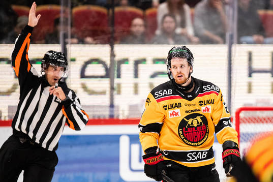 Luleås Brendan Shinnimin blir utvisad