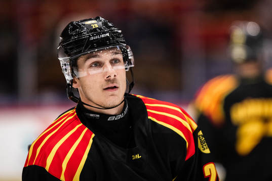 Brynäs Oscar Birgersson deppar
