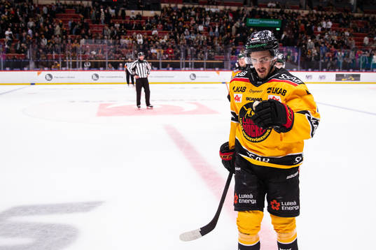 Luleås Isac Brännström jublar