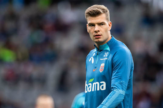 Alexander Sørloth of Norway