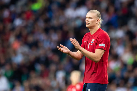 Erling Braut Haaland of Norway