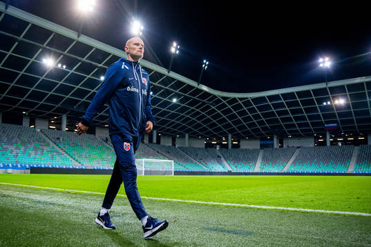 Ståle Solbakken, head coach of Norway
