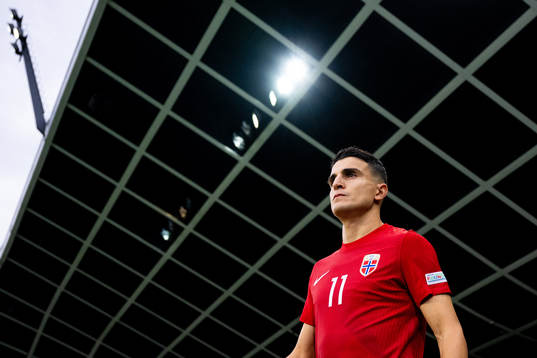 Mohamed Elyounoussi of Norway