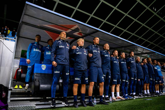 Ståle Solbakken, head coach, Kent Bergersen, assistant