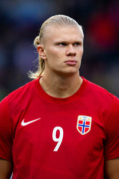 Erling Braut Haaland of Norway