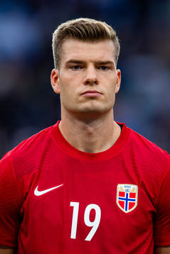Alexander Sørloth of Norway