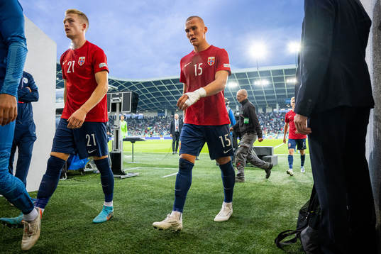 Andreas Hanche-Olsen and Leo Skiri Østigård of Norway at