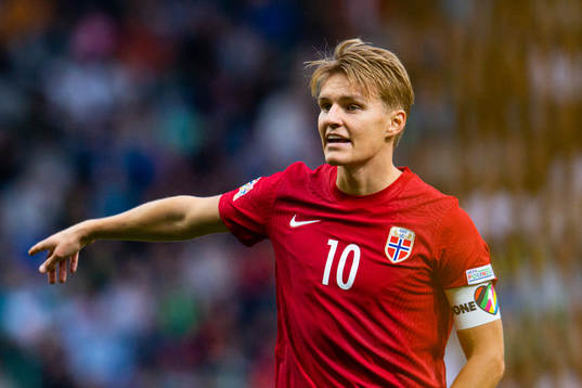 Martin Ødegaard of Norway