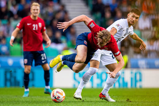Kristian Thorstvedt of Norway and Adam Gnezda Cerin of