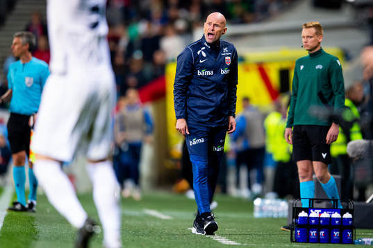 Ståle Solbakken, head coach of Norway