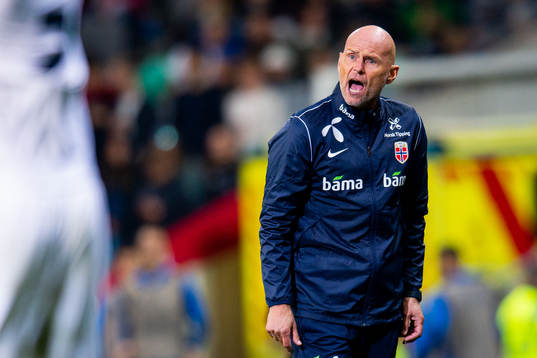 Ståle Solbakken, head coach of Norway