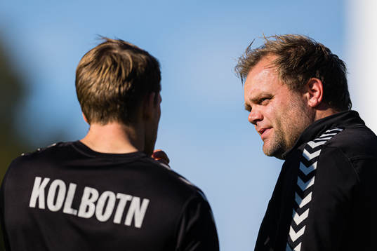 Aleksander Olsen, head coach of Kolbotn