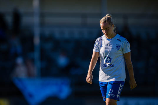 Fanny Alice Tess Lång of Kolbotn looks dejected