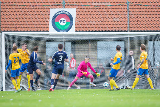 FC Trelleborgs Alban Merovci gör 1-0