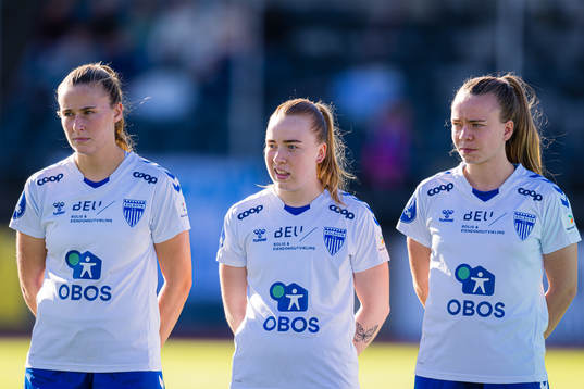 Tonje Pedersen, Marie Hella Andresen and Susanne Oliver