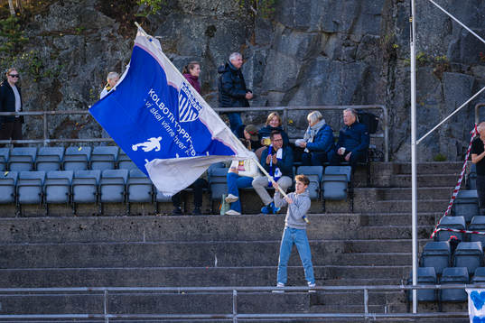 Spectators in the stands
