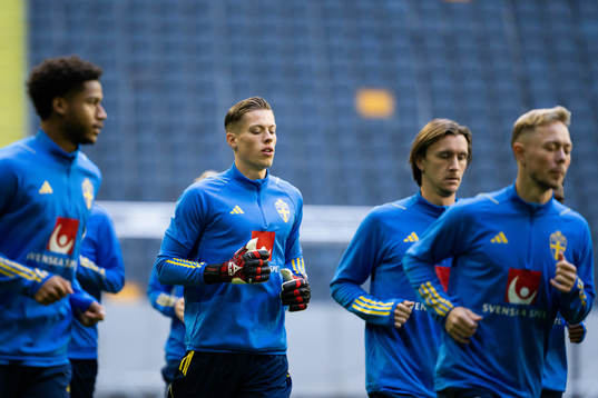 Goalkeeper Leopold Wahlstedt
