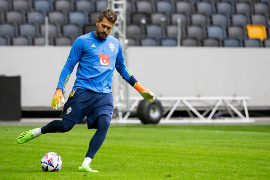 Goalkeeper Kristoffer Nordfeldt