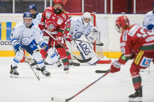 Leksands målvakt Emma Polusny