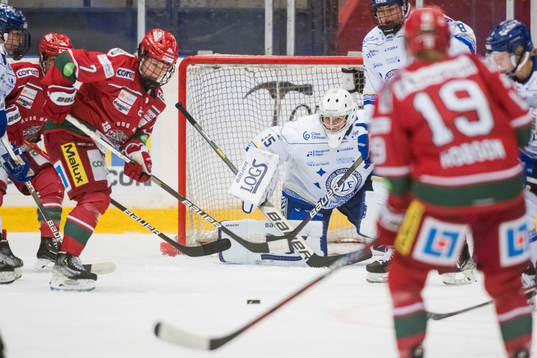 Leksands målvakt Emma Polusny