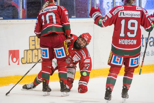 Modos Jaycee Magwood  gör det avgörande målet 2-1 Wilma