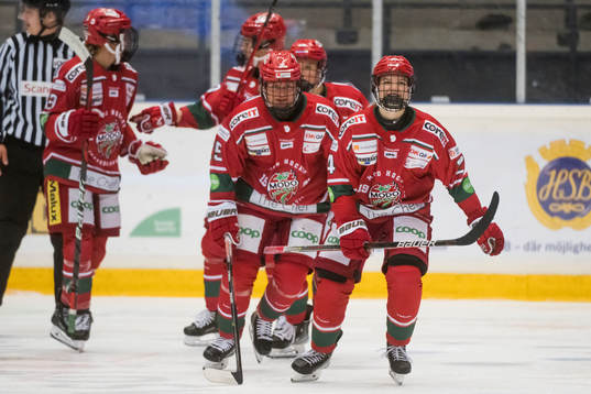 Modos Ebba Hedqvist är glad