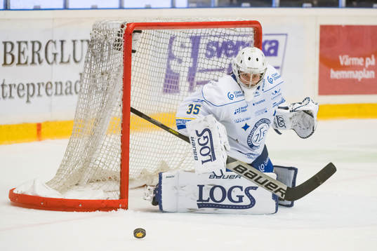 Leksands målvakt Emma Polusny