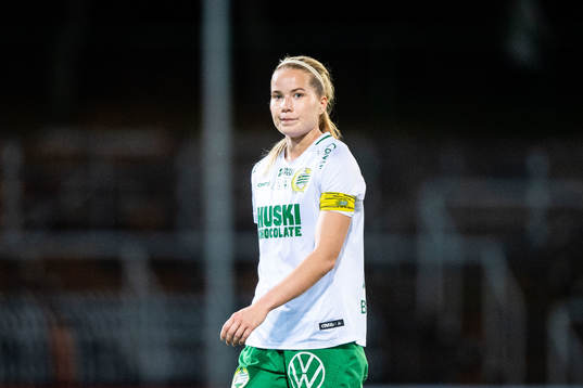 Hammarbys Eva Nyström deppar
