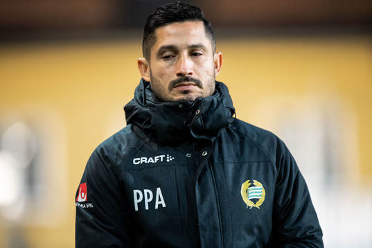 Hammarbys tränare Pablo Pinones-Arce