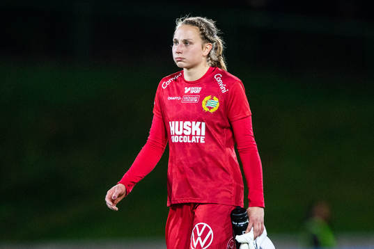 Hammarbys målvakt Anna Tamminen