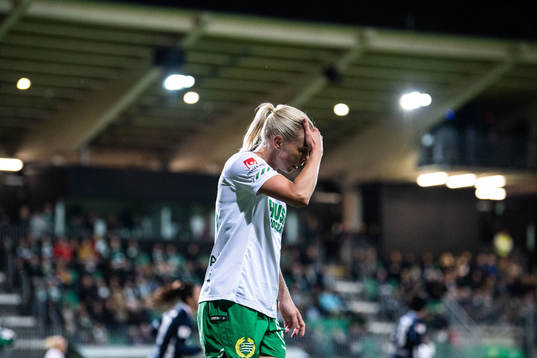 Hammarbys Jonna Andersson deppar