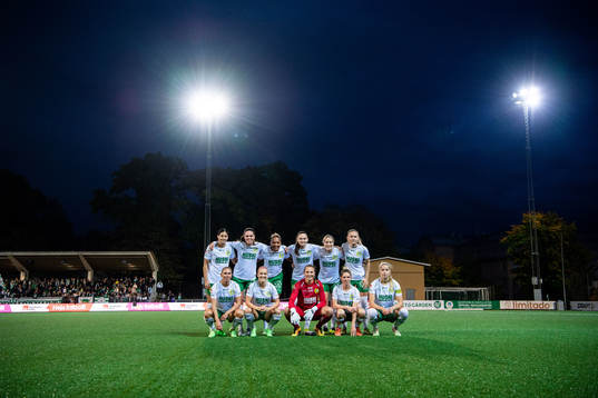 Hammarbys Kyra Cooney-Cross, Simone Boye Sørensen, Madelen