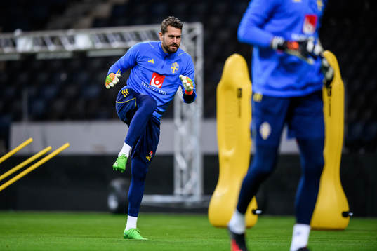 goalkeeper Kristoffer Nordfeldt