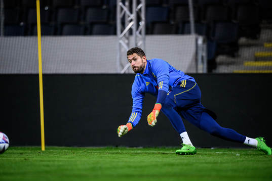 goalkeeper Kristoffer Nordfeldt
