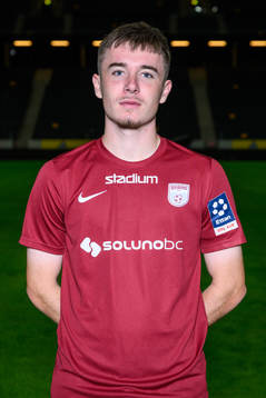 Patrik Wålemark poses for a portrait with the jersey of