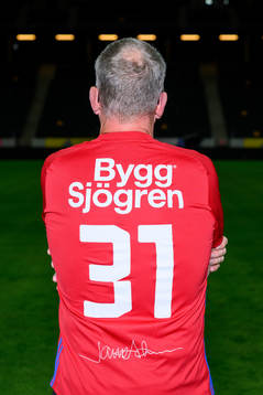 Head coach Janne Andersson poses for a portrait with the