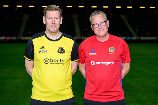 Assistant coach Peter Wettergren and Head coach Janne
