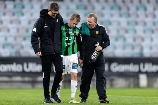 GAIS Viktor Alexandersson utgår