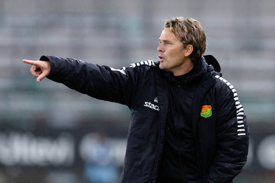 GAIS huvudtränare Fredrik Holmberg