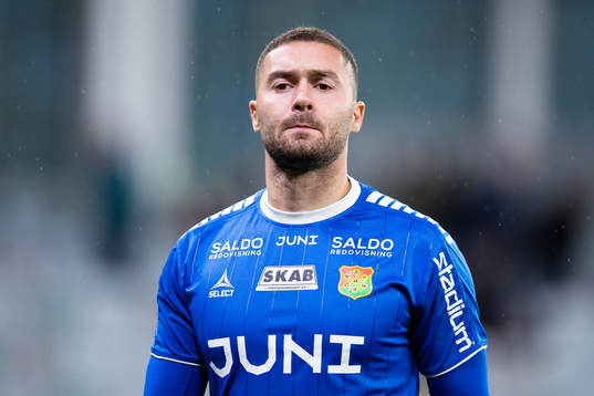 GAIS målvakt Mergim Krasniqi