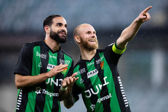 GAIS Mervan Celik och Niklas Andersen
