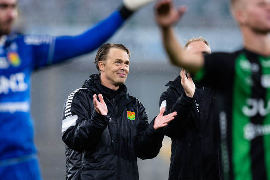 GAIS  huvudtränare Fredrik Holmberg