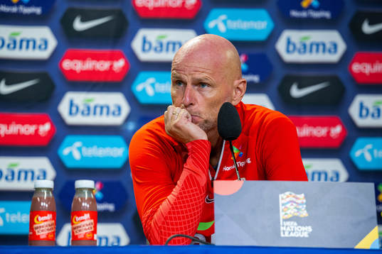 Ståle Solbakken, head coach of the Norwegian national