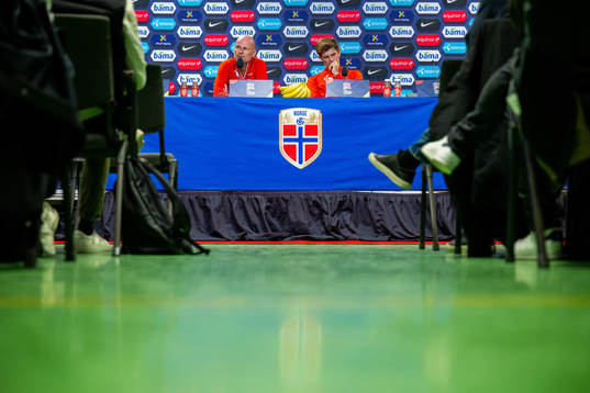 Ståle Solbakken, head coach of the Norwegian national