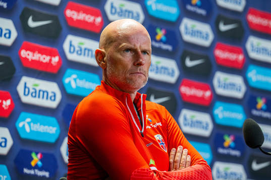 Ståle Solbakken, head coach of the Norwegian national
