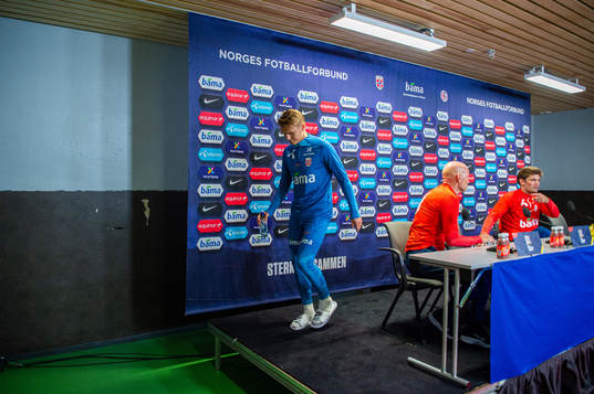 Martin Ødegaard of the Norwegian national football team
