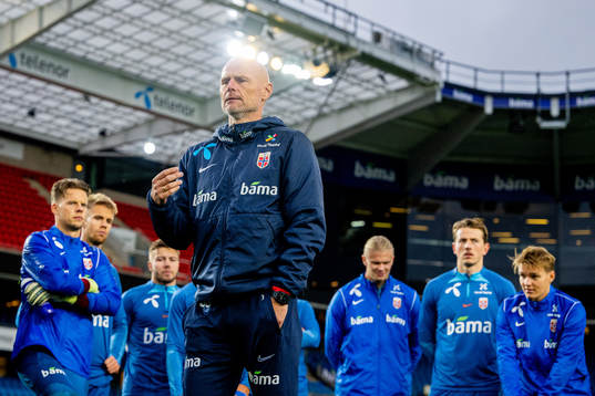 Ståle Solbakken, head coach of the Norwegian national
