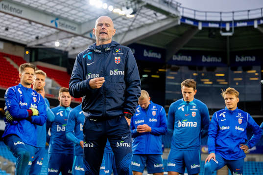Ståle Solbakken, head coach of the Norwegian national